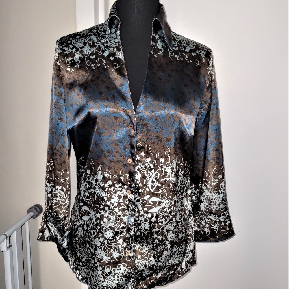 Trussardi Jeans Patterned Blouse - M